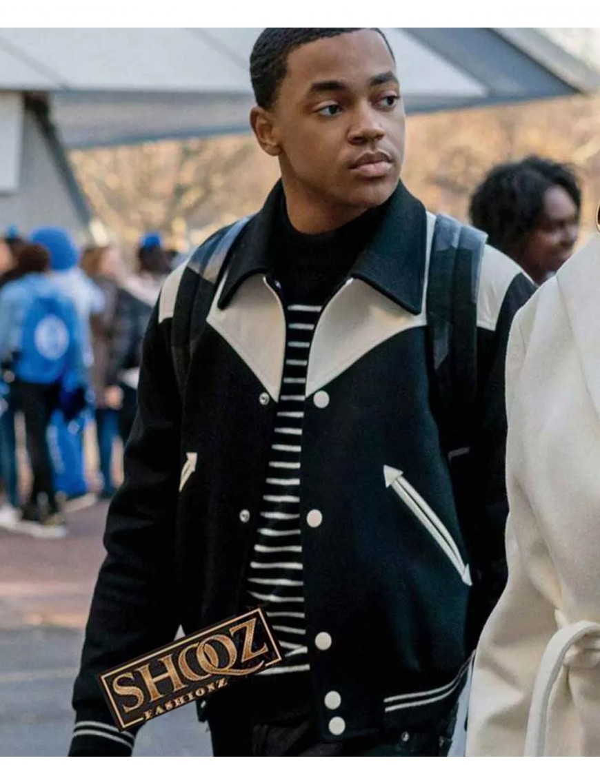 Power Book II Ghost Michael Rainey Jr (Tariq St. Patrick) Varsity Jacket