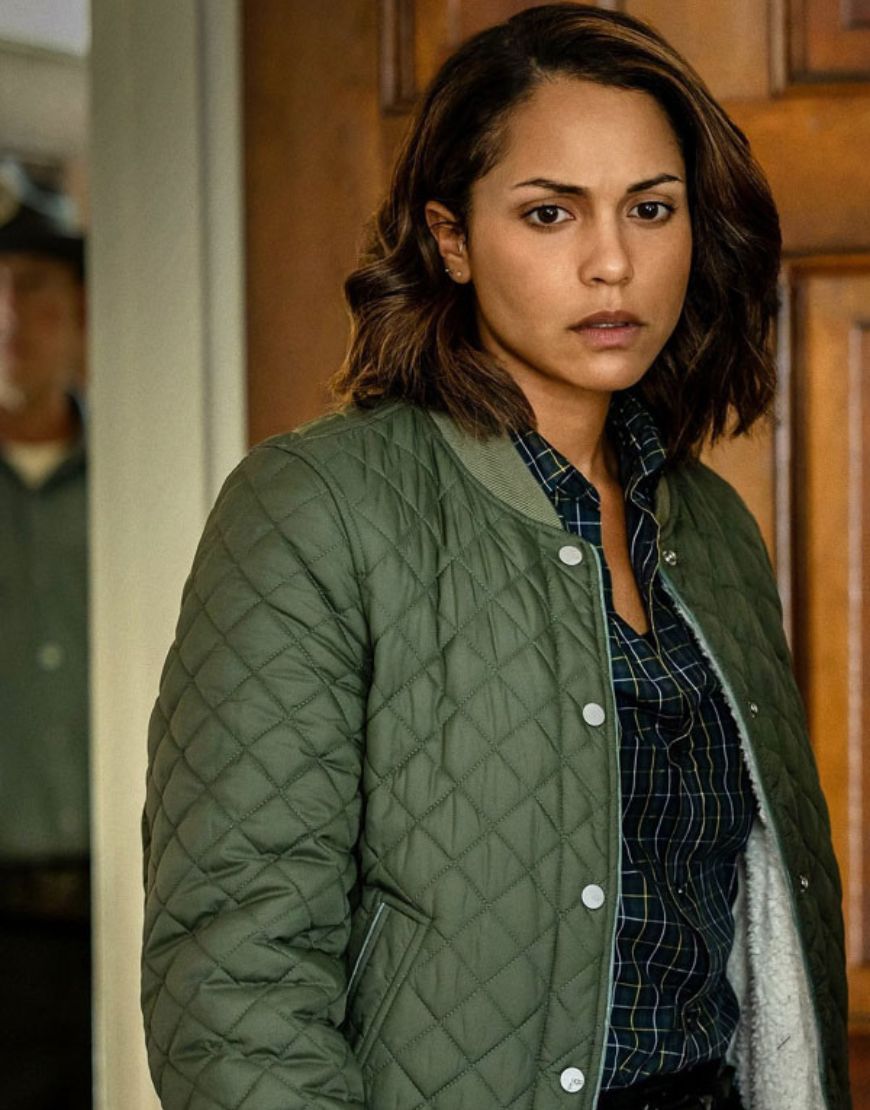 Hightown Monica Raymund (Jackie Quiñones) Jacket Hightown Monica Raymund (Jackie Quiñones) Jacket