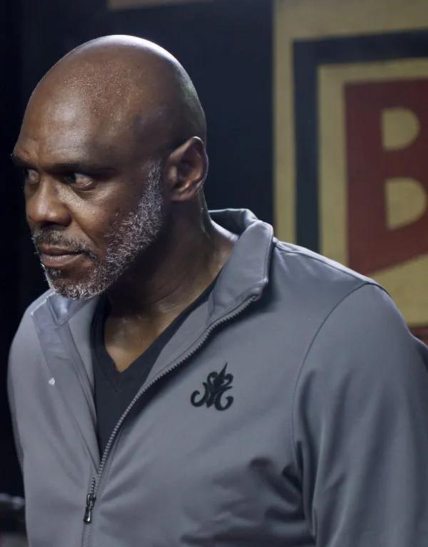 Michael Bentt Bobcat Moretti 2022 Israel's Cornerman Grey Jacket Michael Bentt Bobcat Moretti 2022 Israel's Cornerman Grey Jacket