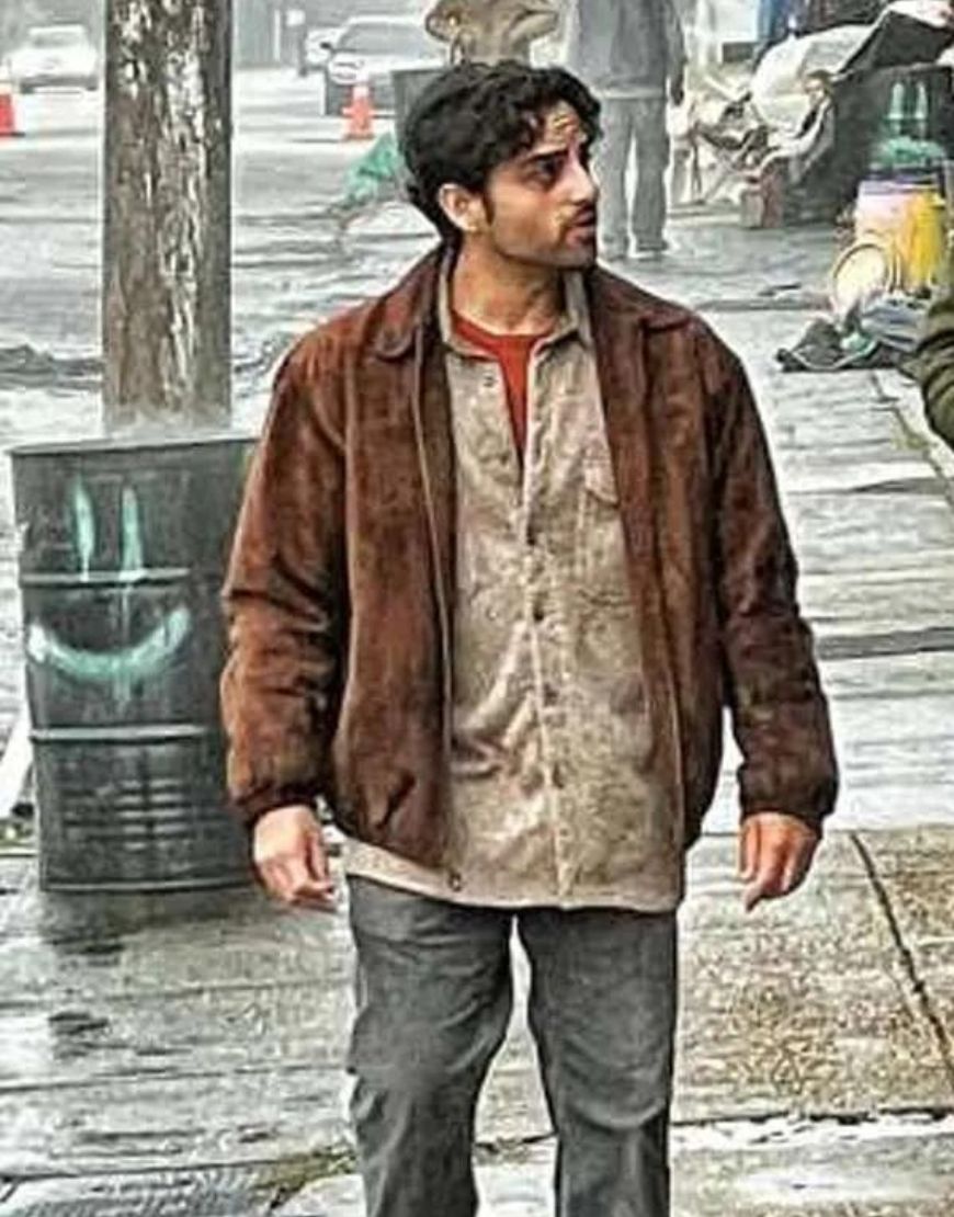 The Shift 2023 Paras Patel (Rajit Nadir) Brown Suede Jacket