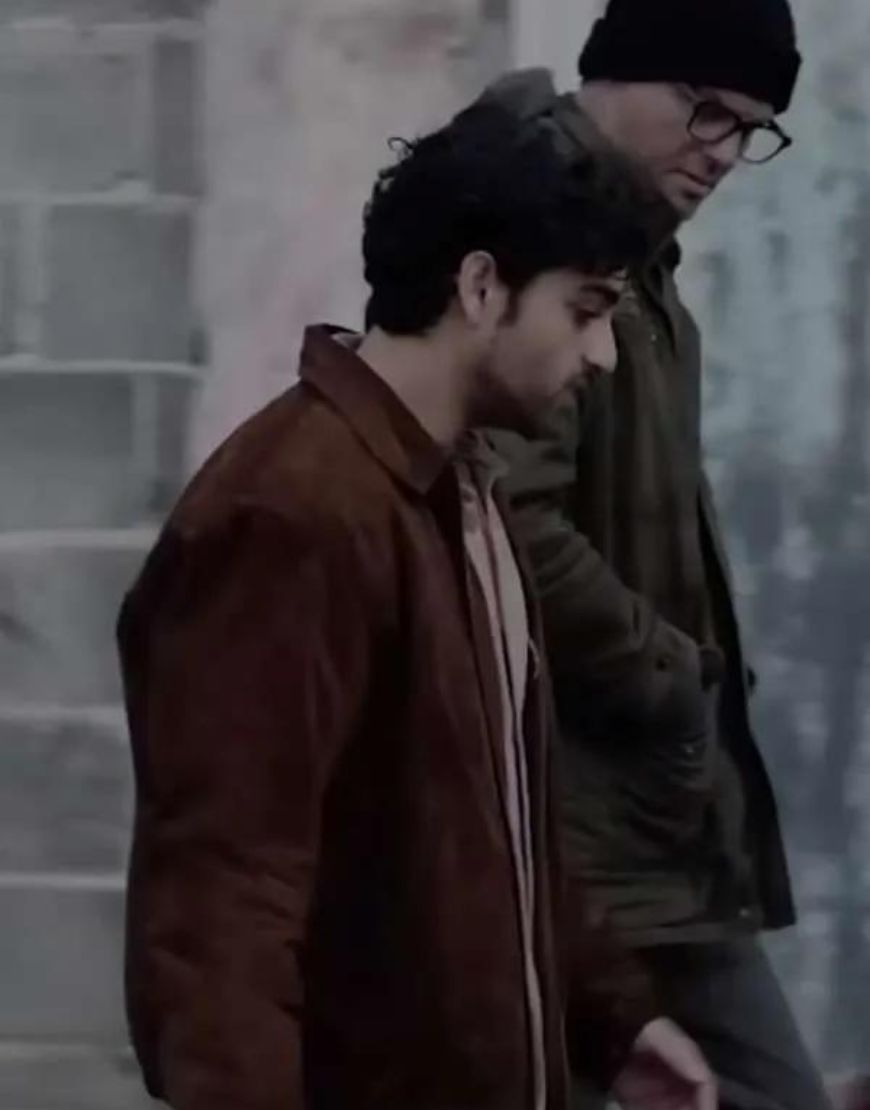 The Shift 2023 Paras Patel (Rajit Nadir) Brown Suede Jacket