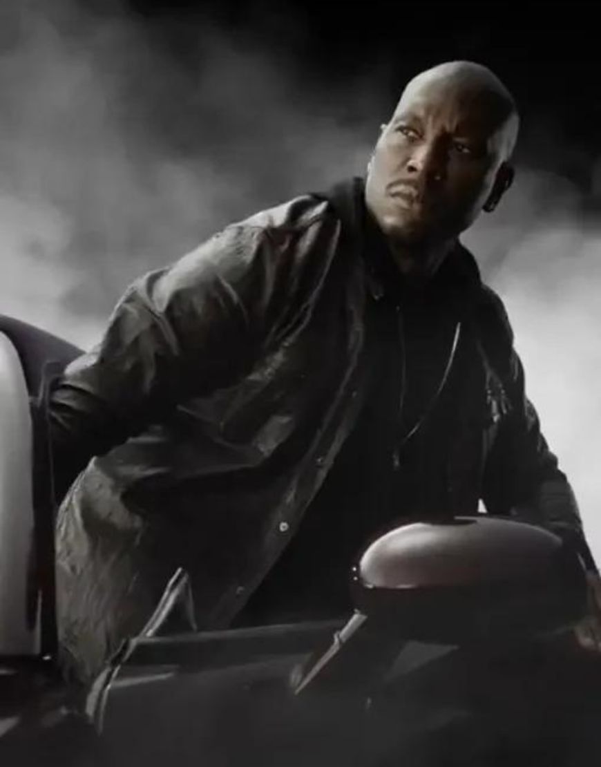 Tyrese Gibson Fast X 2023 (Roman) Black Leather Jacket