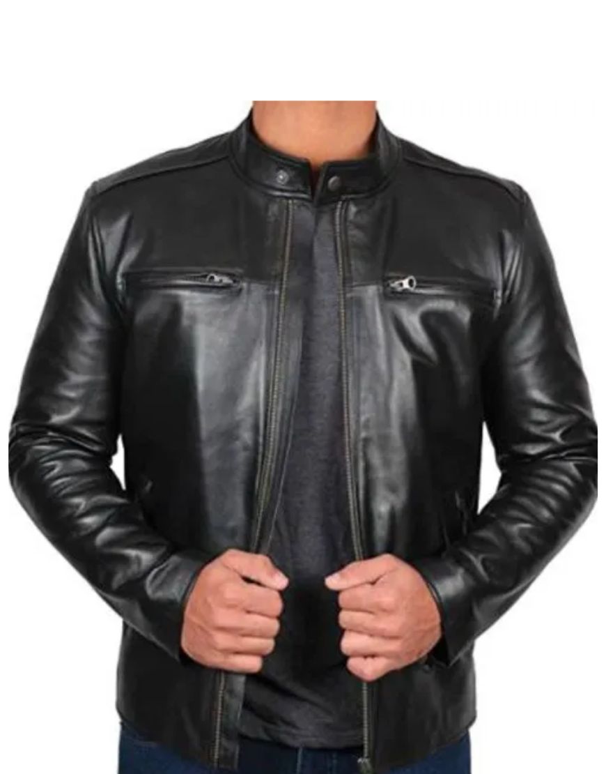 A Nashville Christmas Carol Gavin Chase Leather Jacket 