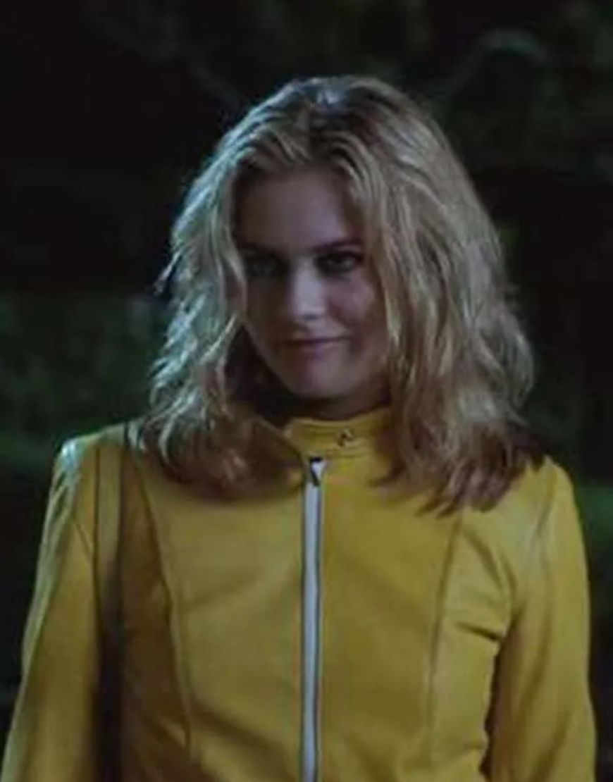 Alicia Silverstone Excess Baggage Leather Jacket