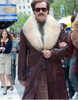 Anchorman 2 The Legend Continues Will Ferrell Ron Burgundy Coat