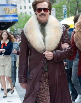 Anchorman 2 The Legend Continues Will Ferrell Ron Burgundy Coat