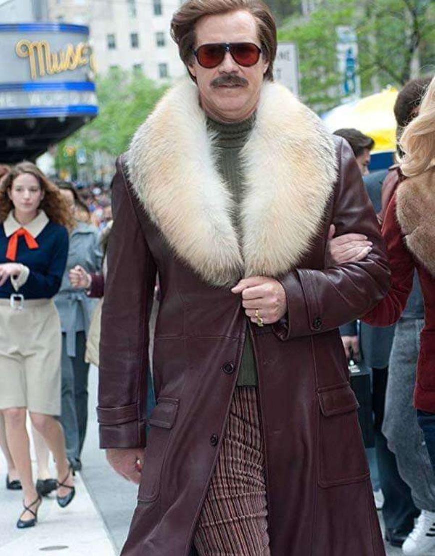 Anchorman 2 The Legend Continues Will Ferrell Ron Burgundy Coat