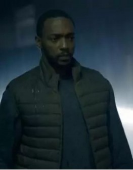 Black Mirror Anthony Mackie Danny Puffer Vest