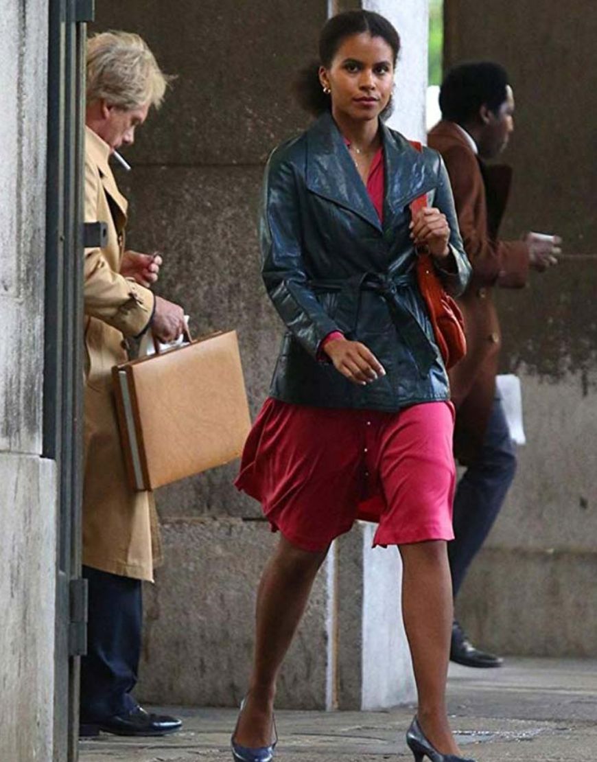 Joker Sophie Dumond Zazie Beetz Leather Jacket