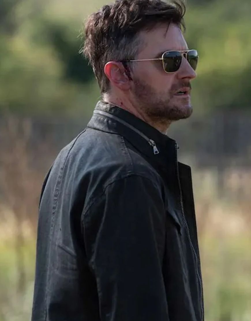 Berlin Station Richard Armitage Black Jacket