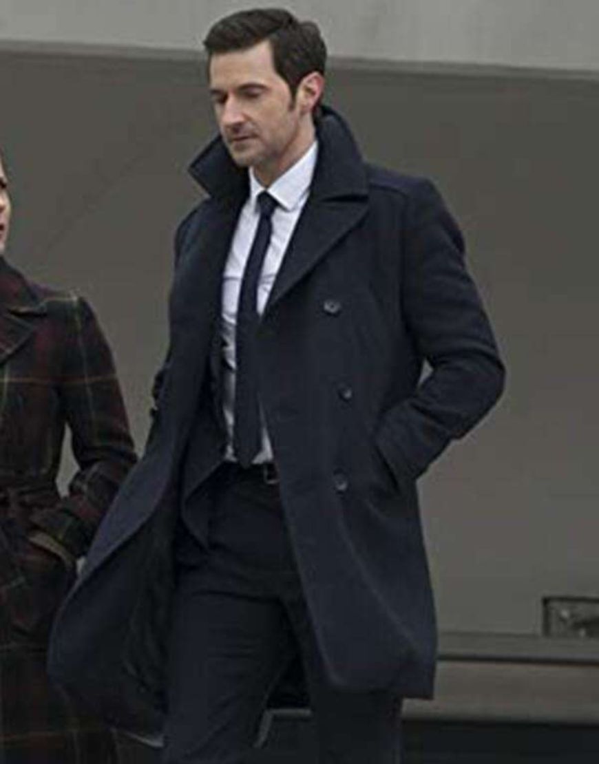 Berlin Station Series Richard Armitage Daniel Miller Coat
