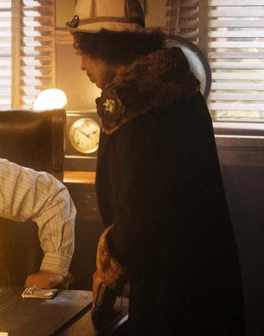 Damnation Chasten Harmon Bessie Louvin Fur Collar Coat Damnation Chasten Harmon Bessie Louvin Fur Collar Coat