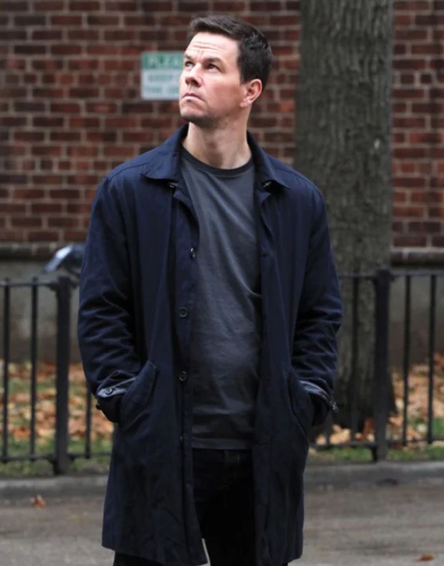 Broken City Mark Wahlberg Billy Taggart Black Coat Broken City Mark Wahlberg Billy Taggart Black Coat