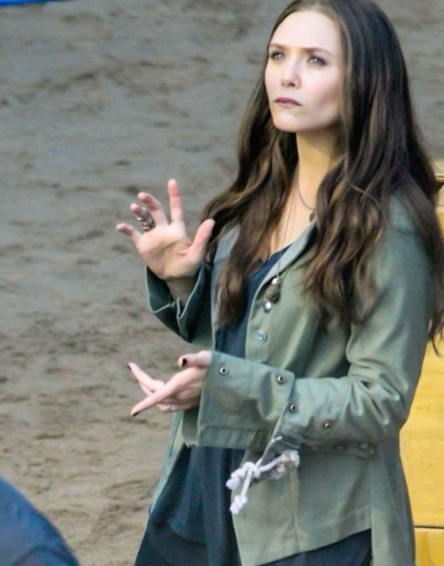 Captain America Civil War Wanda Maximoff Elizabeth Olsen Jacket Captain America Civil War Wanda Maximoff Elizabeth Olsen Jacket