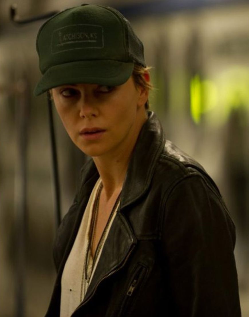 Dark Places Libby Day Charlize Theron Black Leather Jacket