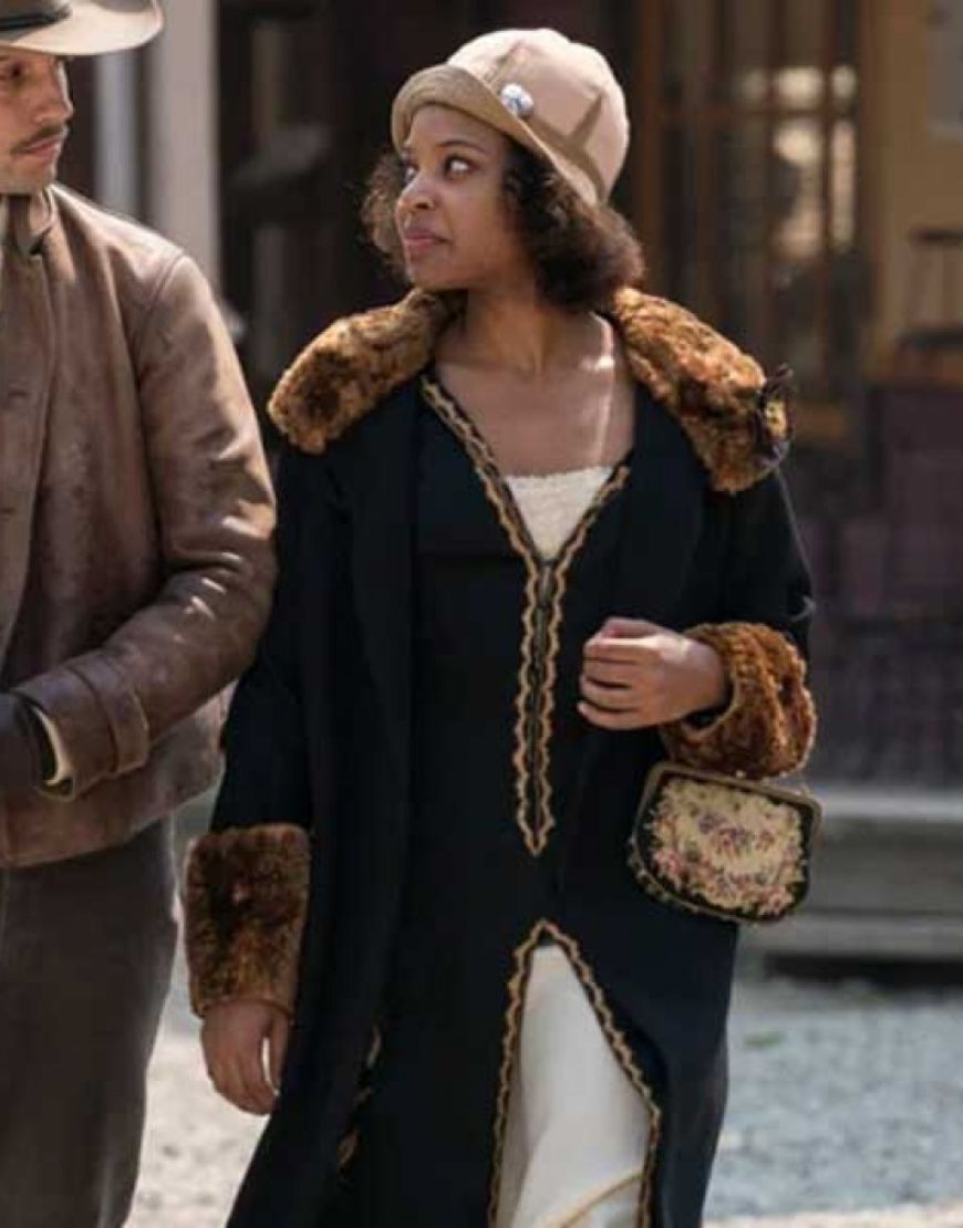 Damnation Chasten Harmon Bessie Louvin Fur Collar Coat Damnation Chasten Harmon Bessie Louvin Fur Collar Coat