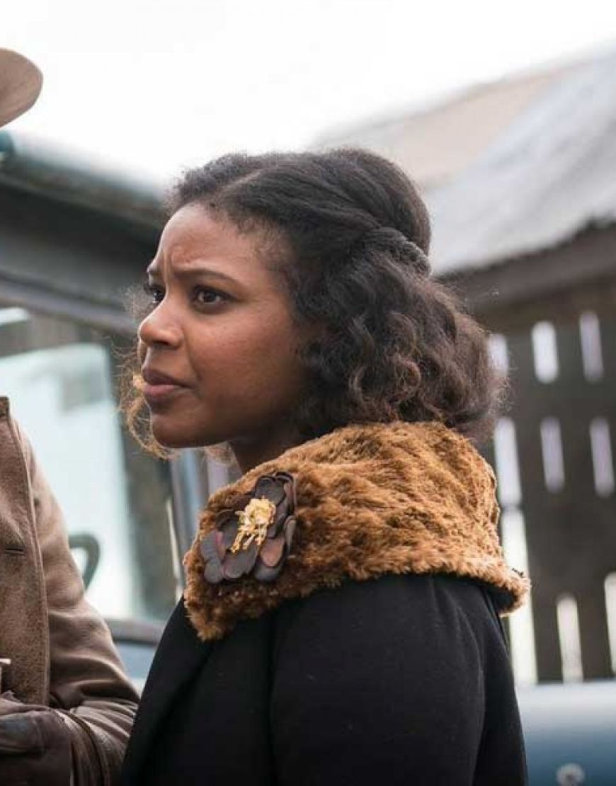 Damnation Chasten Harmon Bessie Louvin Fur Collar Coat Damnation Chasten Harmon Bessie Louvin Fur Collar Coat