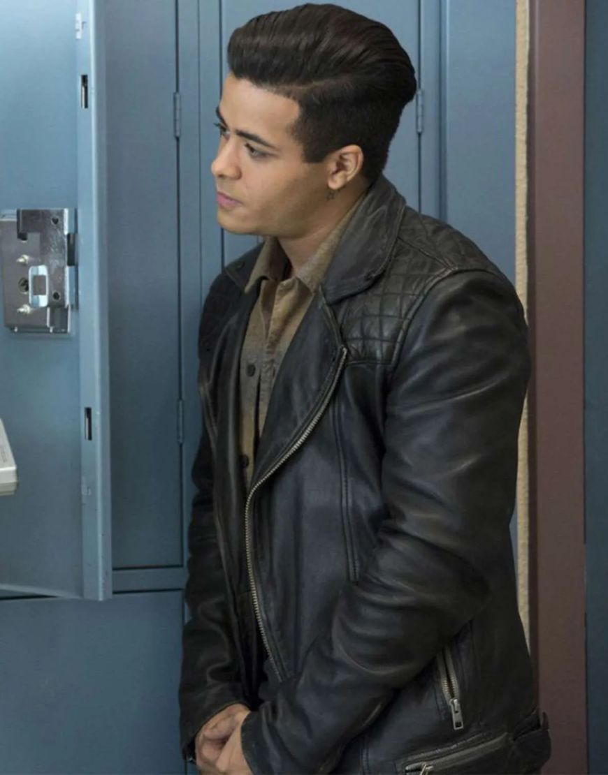 13 Reason Why Christian Navarro Tony Padilla Leather Jacket