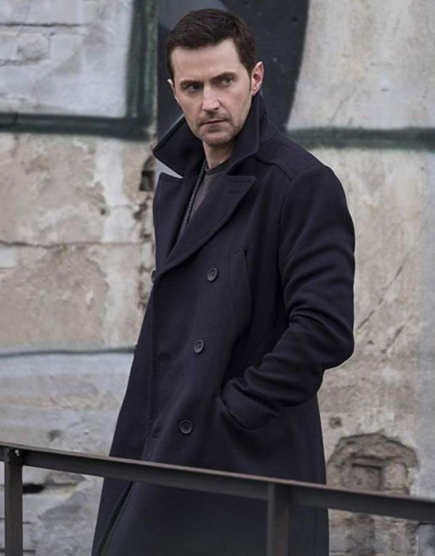 Berlin Station Series Richard Armitage Daniel Miller Coat
