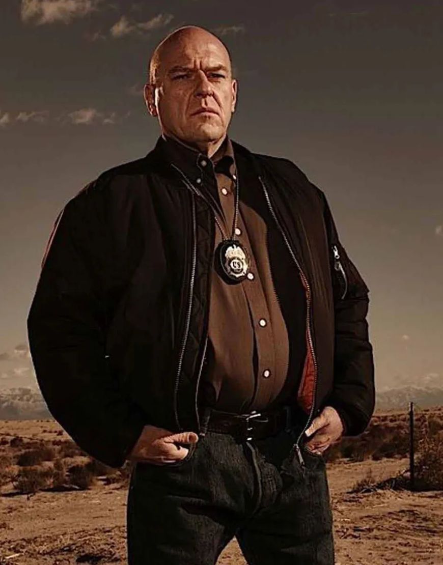 Breaking Bad Dean Norris Hank Schrader Bomber Jacket