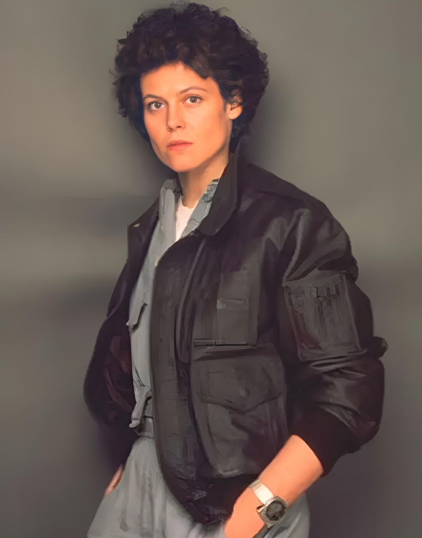 Sigourney Weaver Alien Leather Jacket