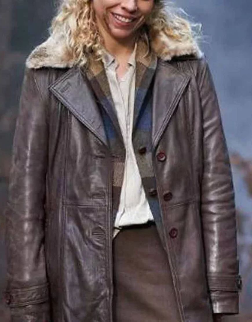 I Hate Suzie Billie Piper Leather Coat