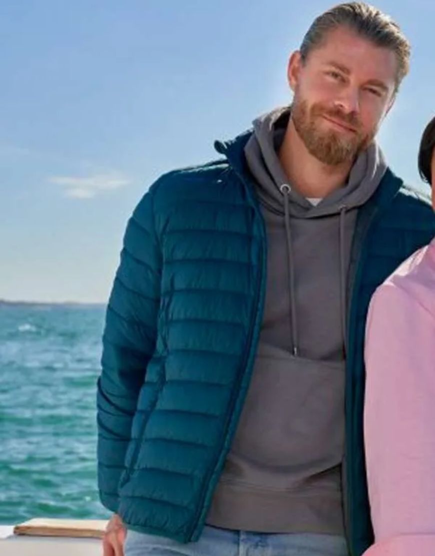Luke Mitchell A Pinch Of Portugal 2023 Blue Puffer Jacket