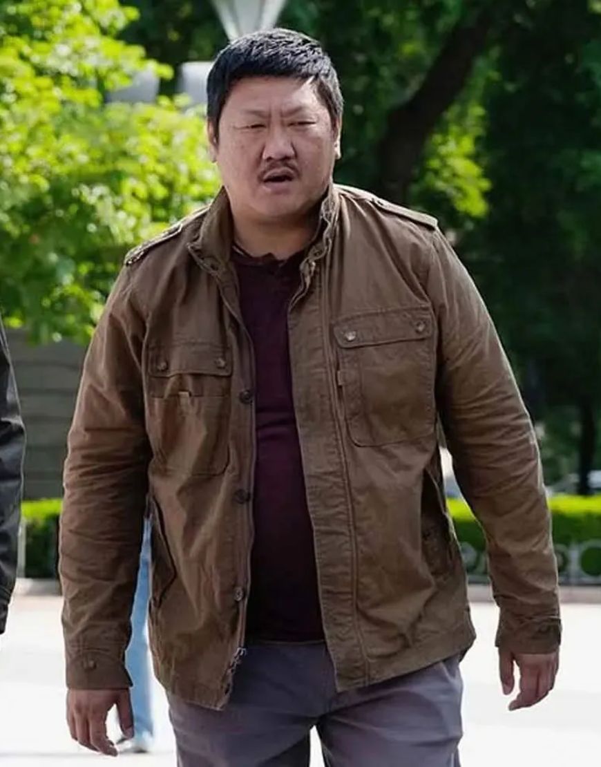 Gemini Man Baron Benedict Wong Brown Jacket