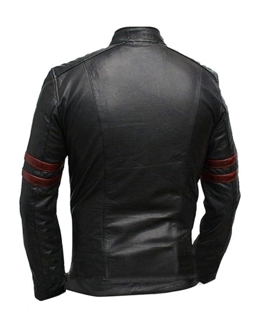 Mayhem Black Slim fit Motorcycle Jacket Mayhem Black Slim fit Motorcycle Jacket