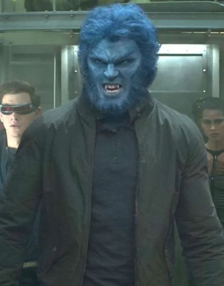 X-Men Dark Phoenix Nicholas Hoult Hank McCoy Green Jacket