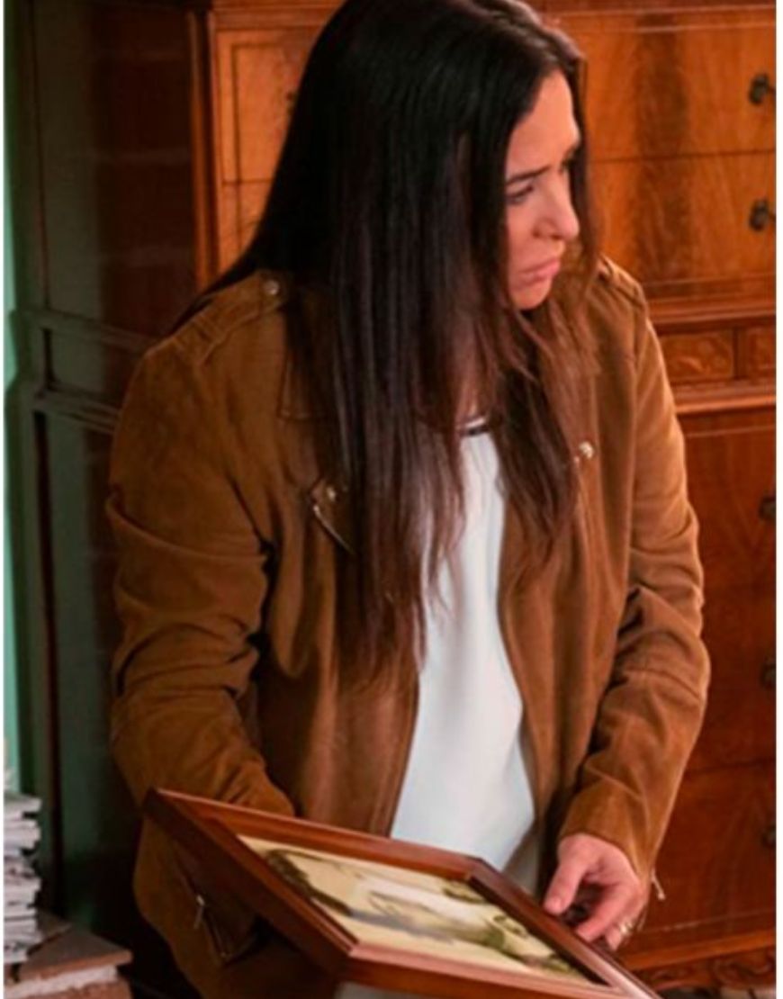 Better Things Pamela Adlon Sam Fox Suede  Jacket