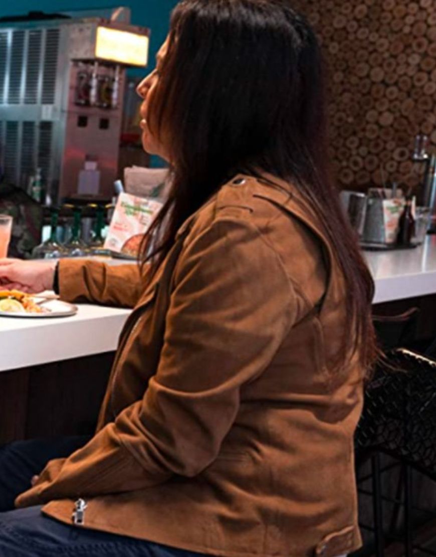 Better Things Pamela Adlon Sam Fox Suede  Jacket