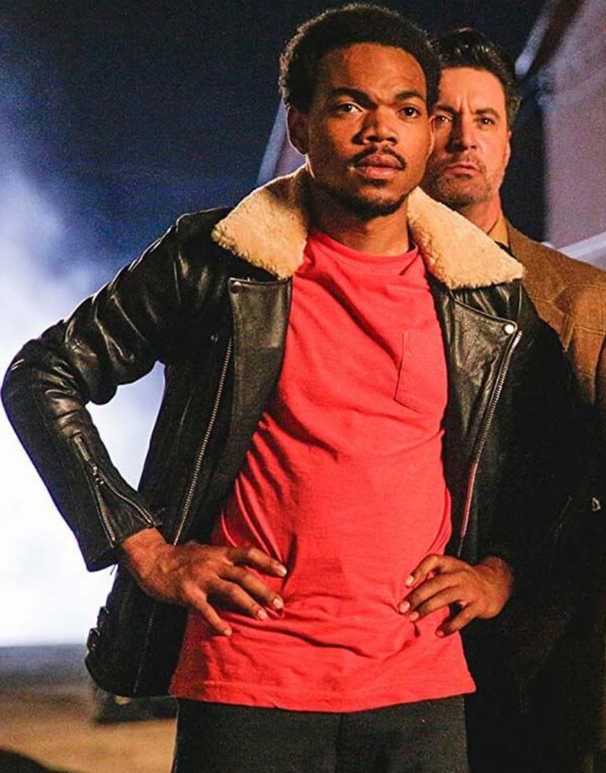 Chance The Rapper Slice Dax Black Leather Jacket