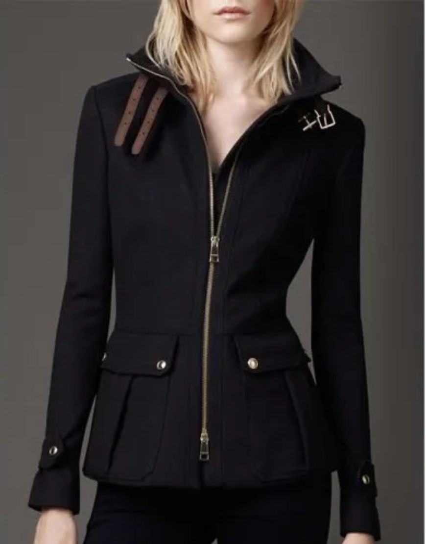 Castle Black Stana Katic Kate Beckett Wool Jacket