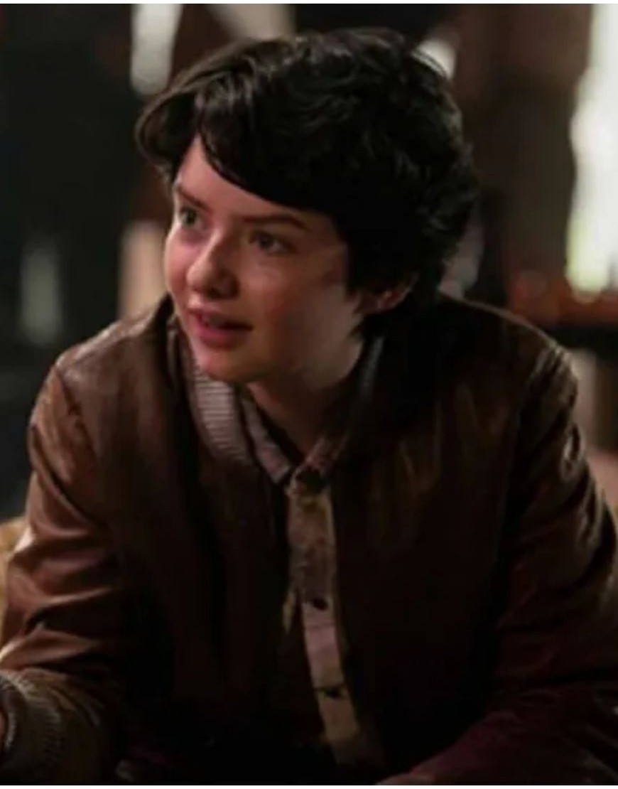 Chilling Adventures of Sabrina Susie Putnam Lachlan Watson Brown Leather  Jacket