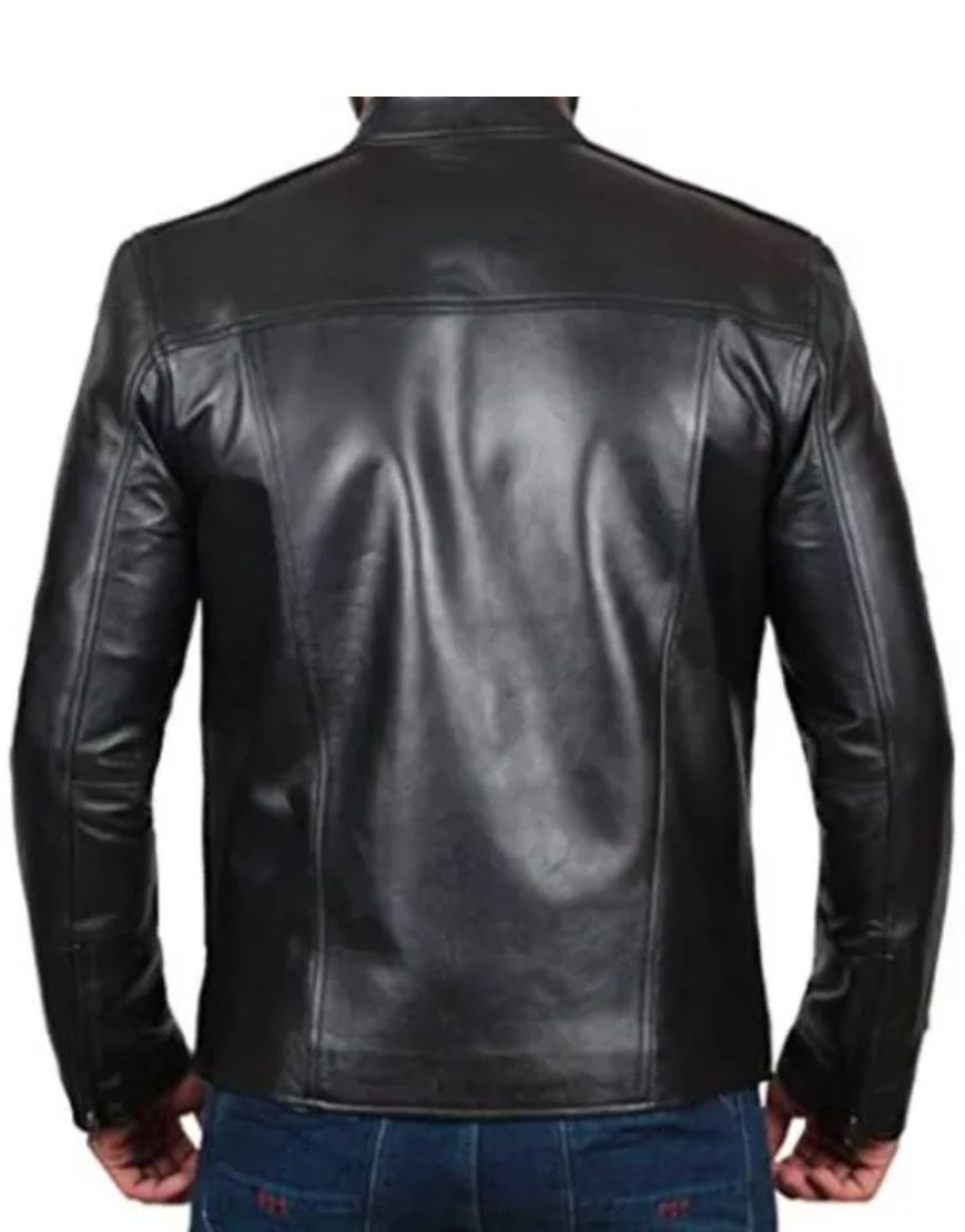 A Nashville Christmas Carol Gavin Chase Leather Jacket 