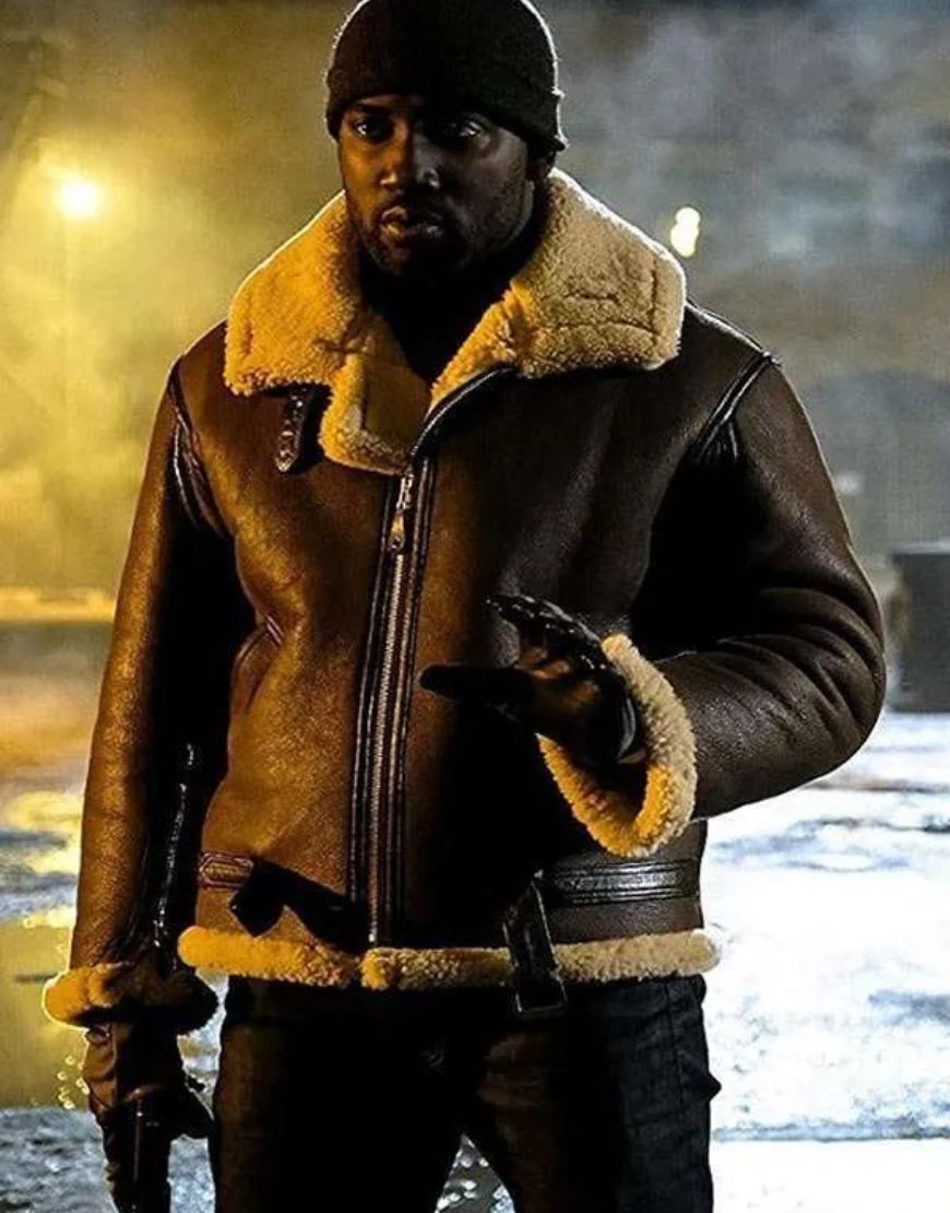 Wynonna Earp Shamier Anderson Shearling Jacket