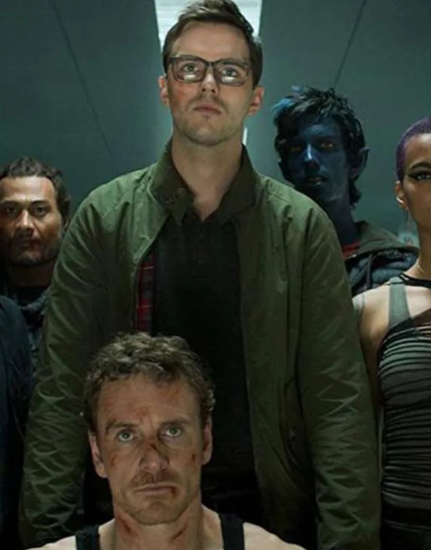 X-Men Dark Phoenix Nicholas Hoult Hank McCoy Green Jacket