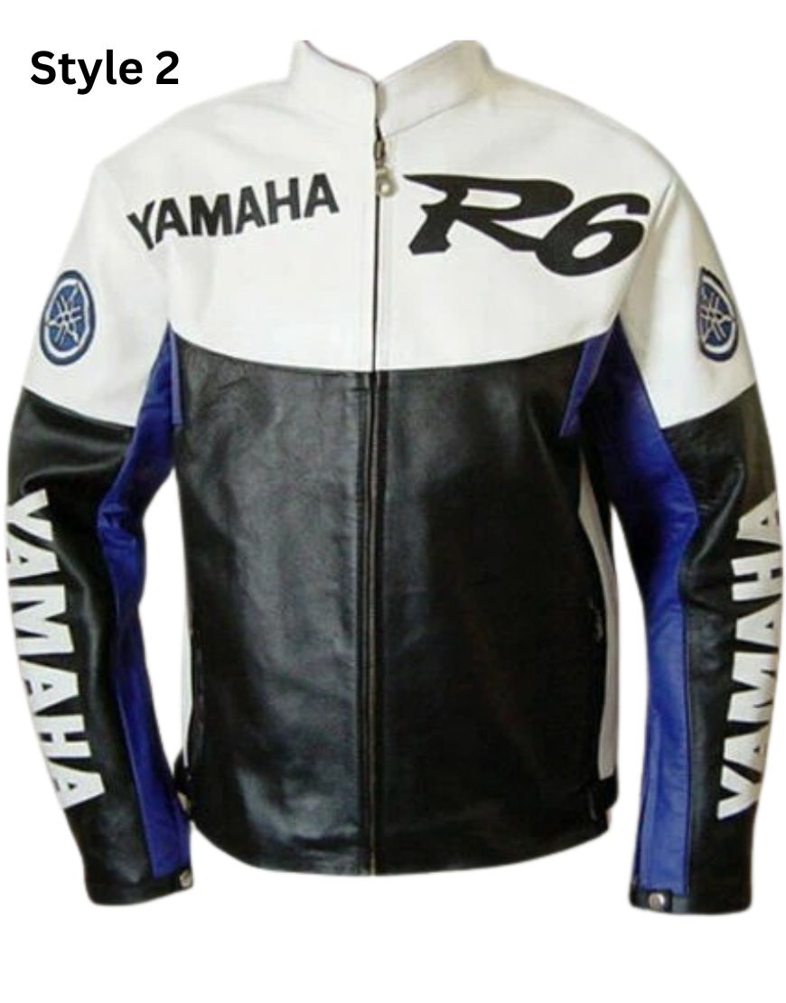 Yamaha Vintage Yellow Biker Riding Jacket
