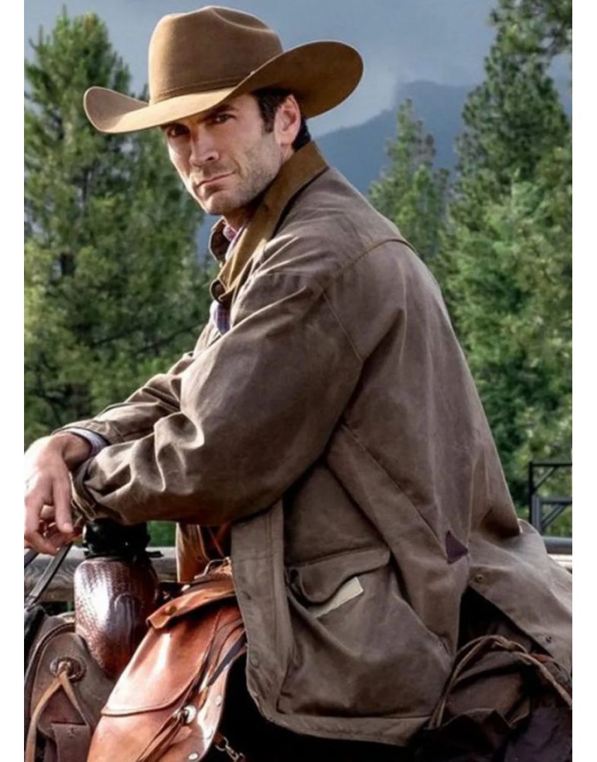 Yellowstone Wes Bentley Jamie Dutton Brown Jacket Yellowstone Wes Bentley Jamie Dutton Brown Jacket