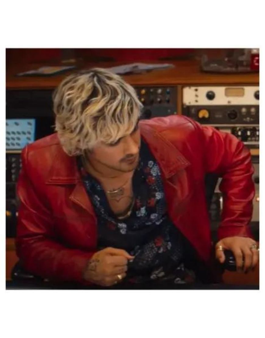 Choose Love 2023 Rex Galier (Avan Jogia) Red Jacket