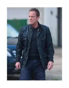 Rabbit Hole 2023 (Kiefer Sutherland) John Weir Leather Jacket Rabbit Hole 2023 (Kiefer Sutherland) John Weir Leather Jacket
