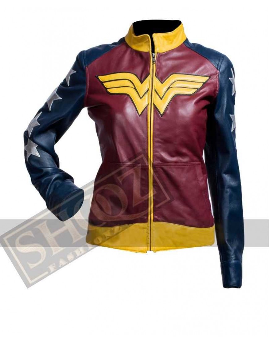 Wonder Woman Leather Jacket