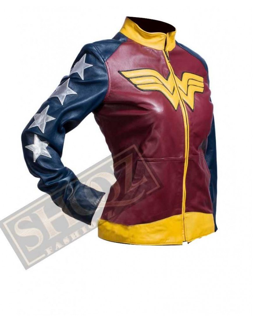 Wonder Woman Leather Jacket
