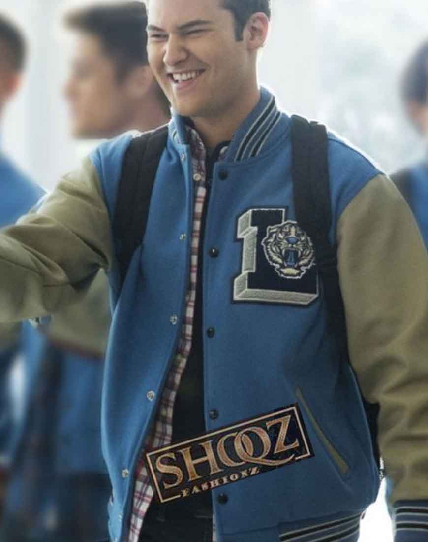 Baseball Letterman 13 Reasons Why Justin Foley Jacket 1 Baseball Letterman 13 Reasons Why Justin Foley Jacket
