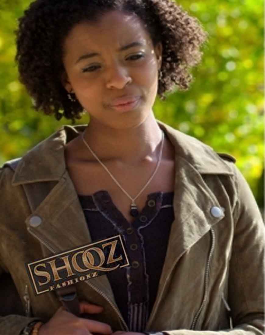 13 Reasons Why Ani Achola (Grace Saif) Suede Jacket 1 13 Reasons Why Ani Achola (Grace Saif) Suede Jacket
