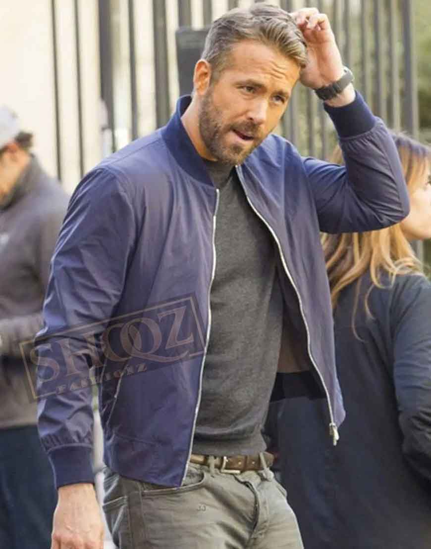 6 Underground Ryan Reynolds Bomber Jacket 1 6 Underground Ryan Reynolds Bomber Jacket