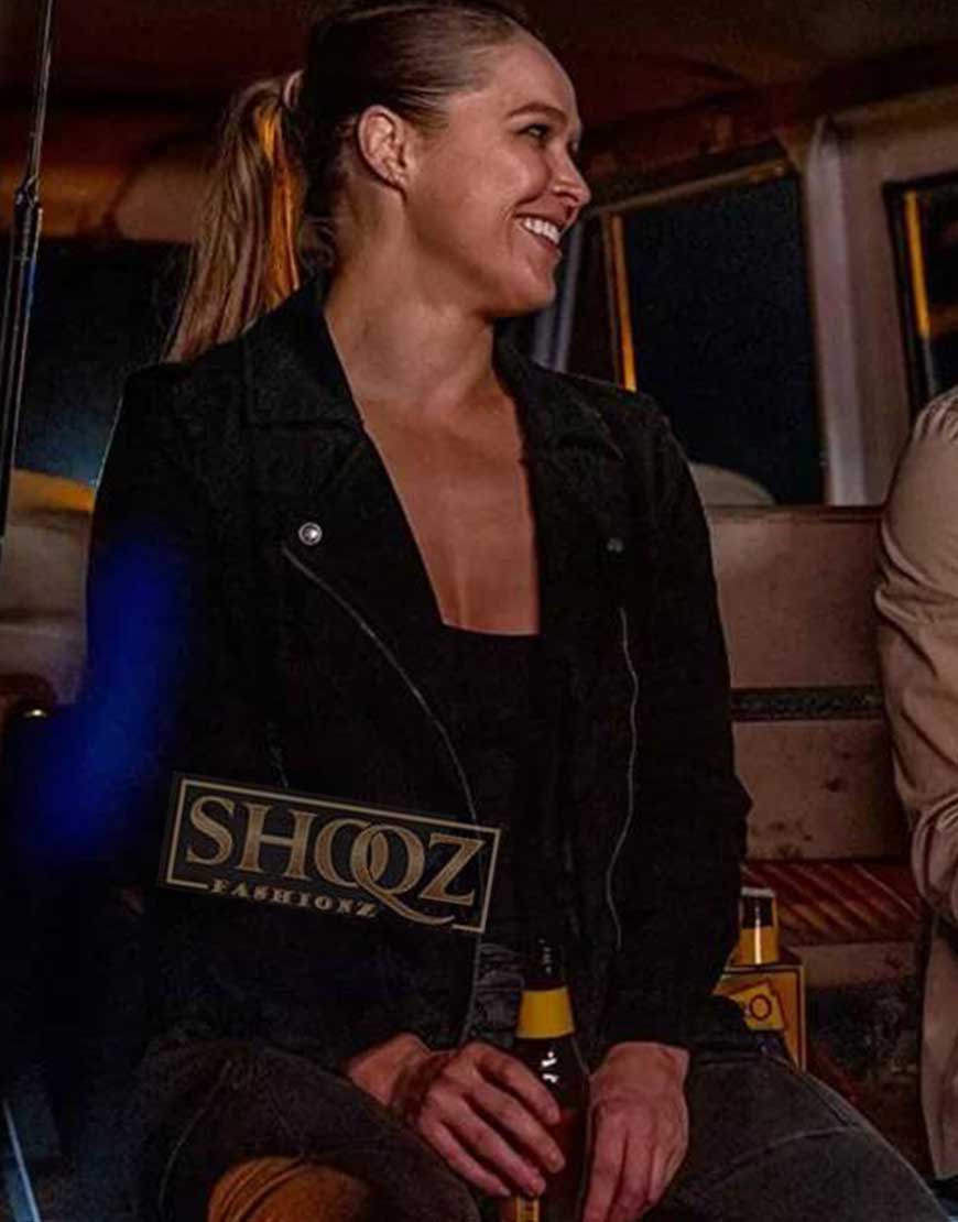 9-1-1 Ronda Rousey (Lena Bosko) Leather Jacket