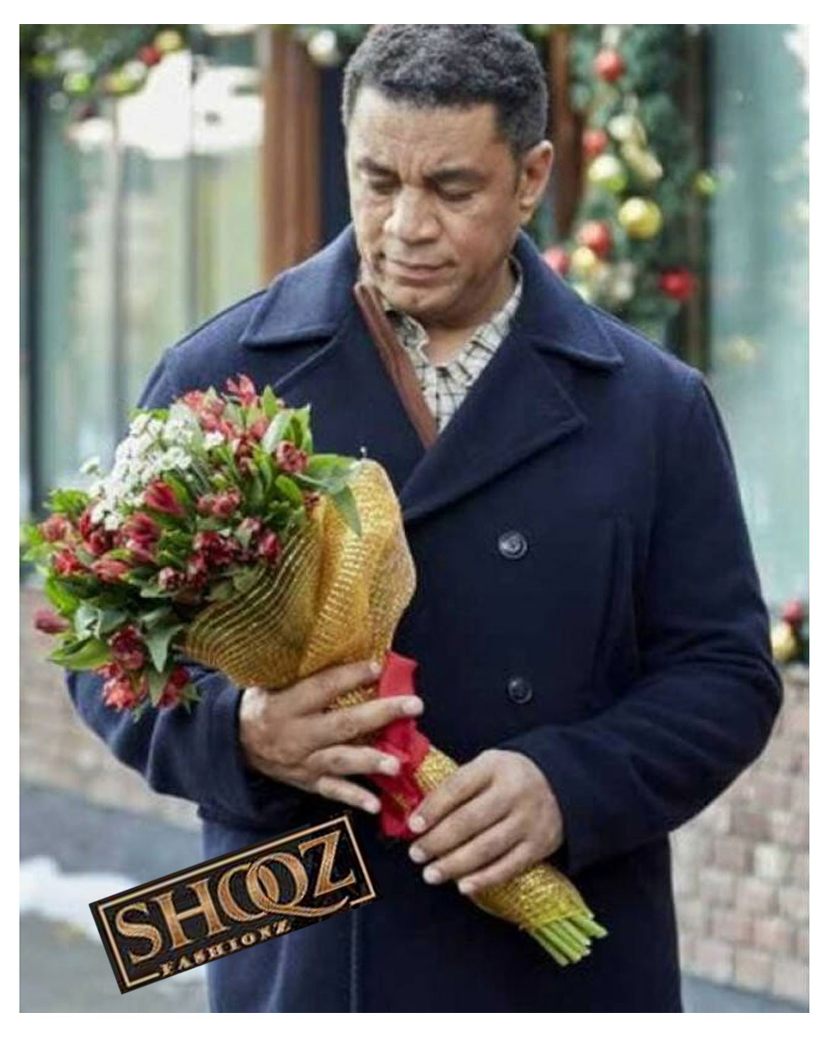 A Christmas Together with You Harry Lennix (Frank) Coat