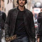 American Assassin Mitch Rapp Black Leather Jacket